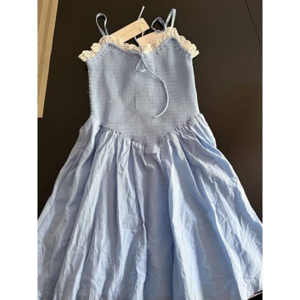 Alter 'd State size XS Girls mini dress with lace trim, Cotton